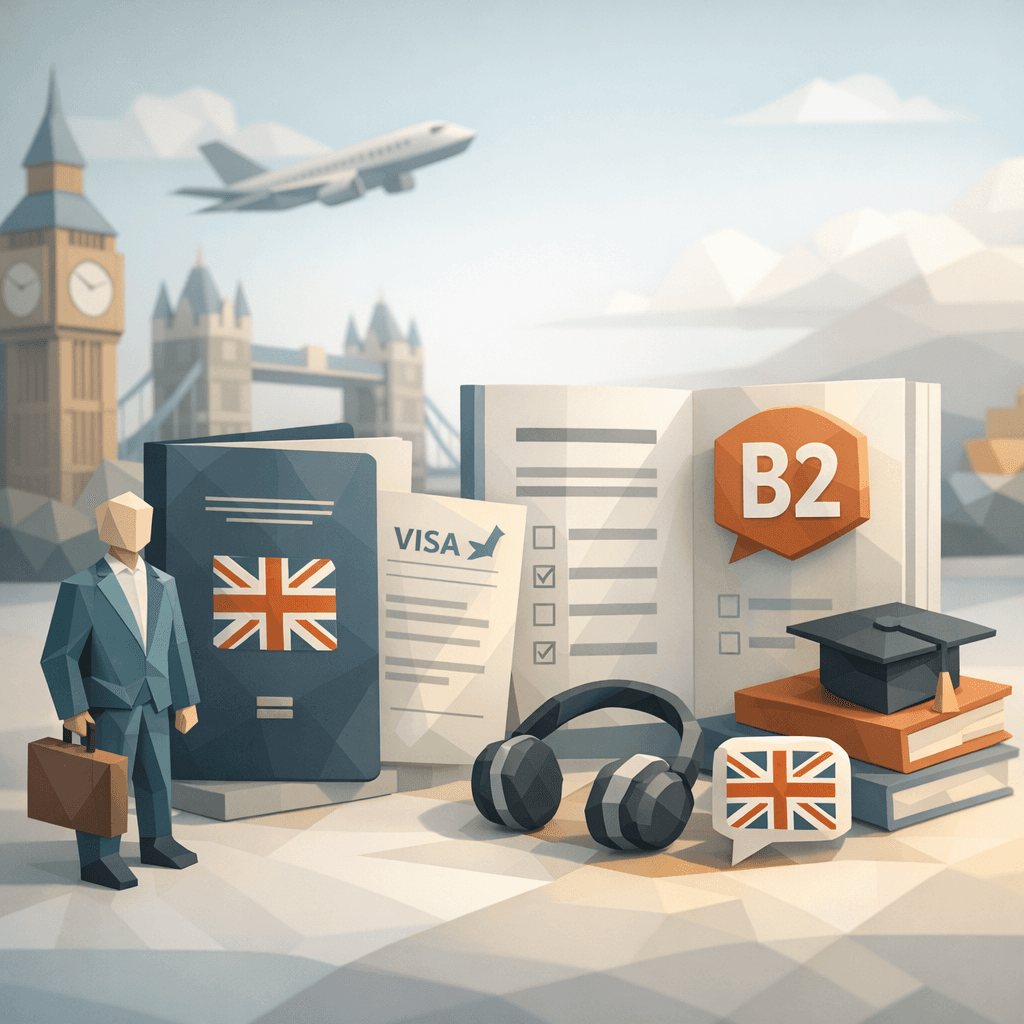 UK Skilled Worker Visa 2026: B2 English Requirement and What It Means