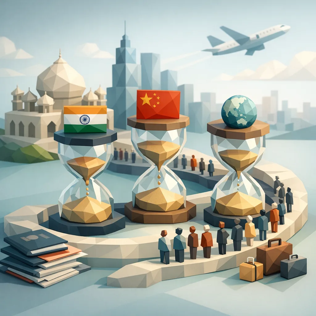 Green Card Backlog 2026: Realistic Wait Times for India, China, and ROW